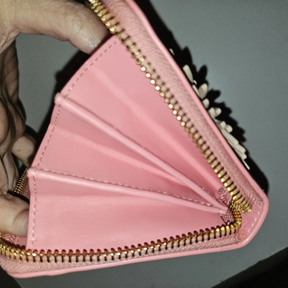 Kate Spade pink hedgehog zippy wallet EUC - Picture 14 of 15